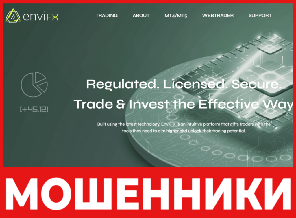 EnviFX лицевая сторона скрин