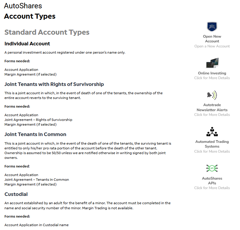 Auto Shares 1 скрин