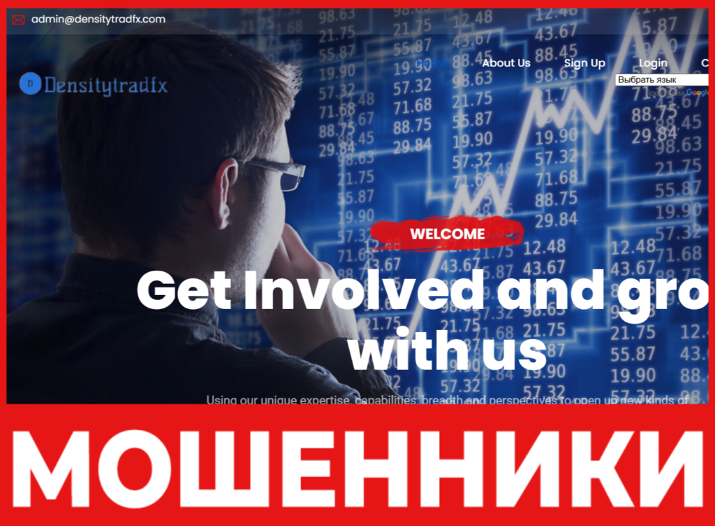 DensityTradFX лицевая сторона скрин