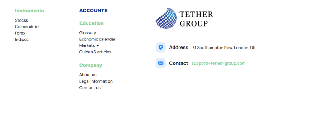 Tether Group 1 скрин