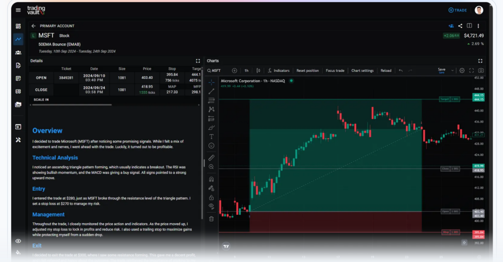 Trading Vault 1 скрин