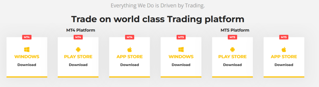 Ya Markets Limited 2 скрин