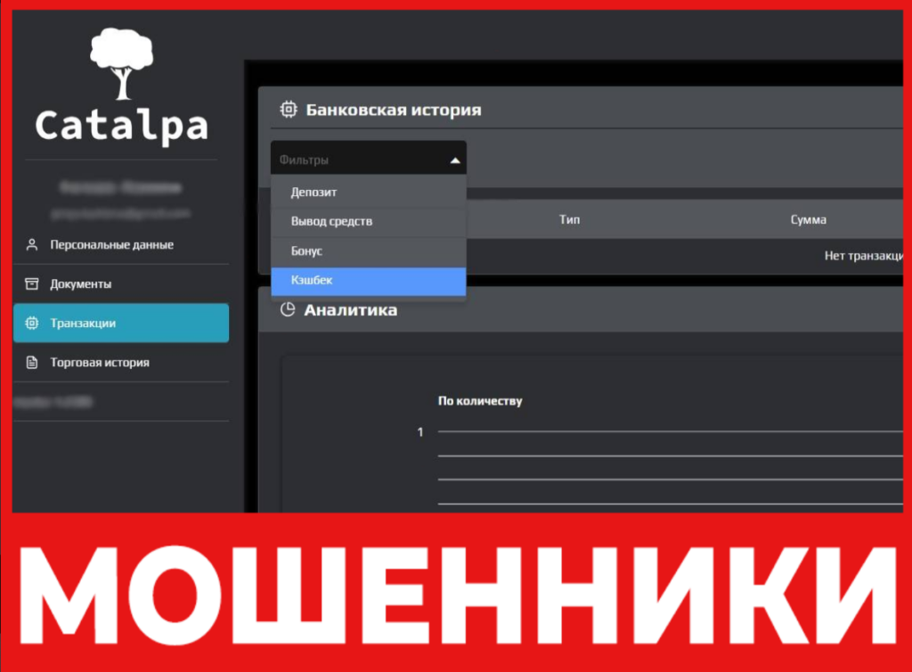 Catalpa лицевая сторона скрин