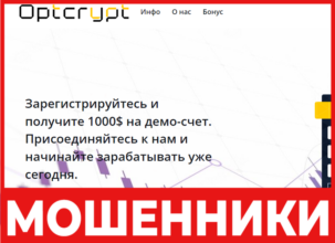 OptCrypt - лицевая сторона, скрин