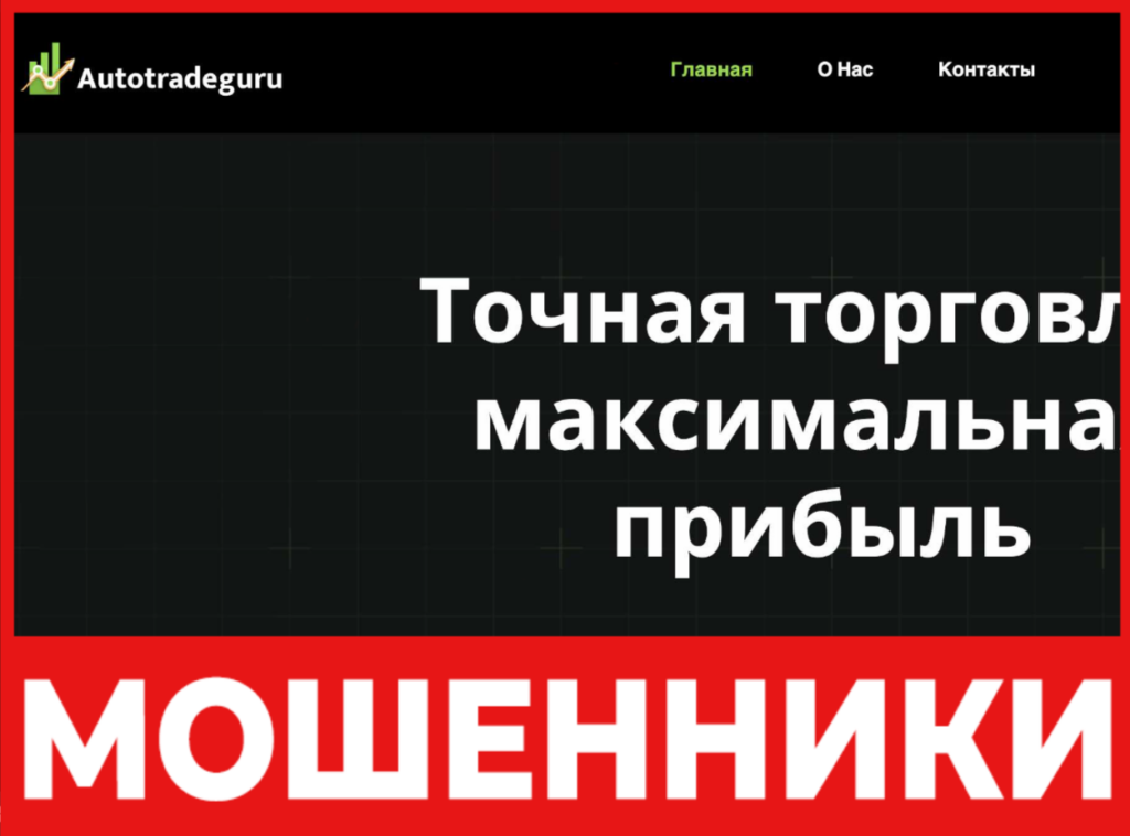 AutoTradeGuru лицевая сторона скрин