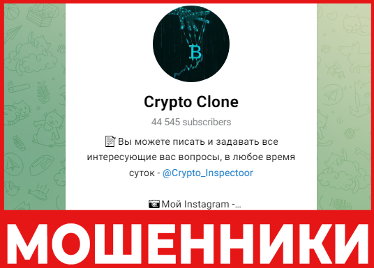 Crypto Clone лицевая сторона скрин