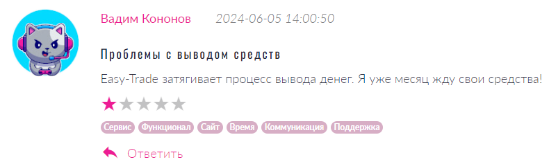 Easy-Trade 2 скрин