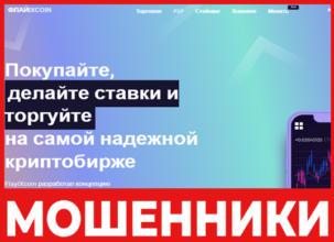 FlayIXcoin - лицевая сторона, скрин