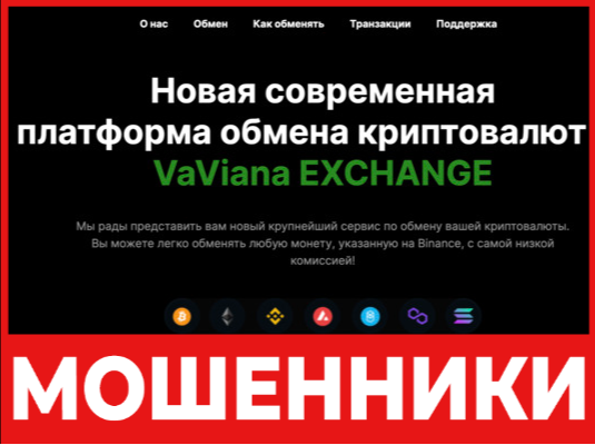 VaViana - лицевая сторона, скрин