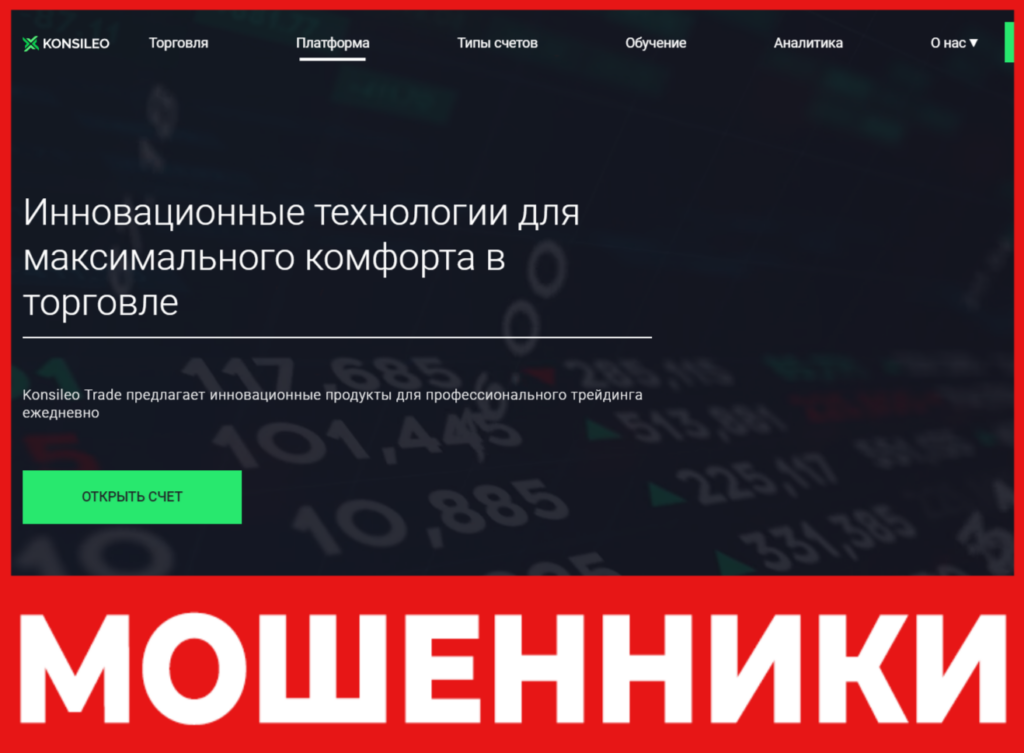 Konsileo лицевая сторона скрин