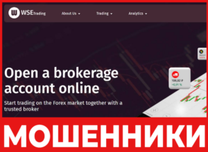WSE Trading лицевая сторона скрин