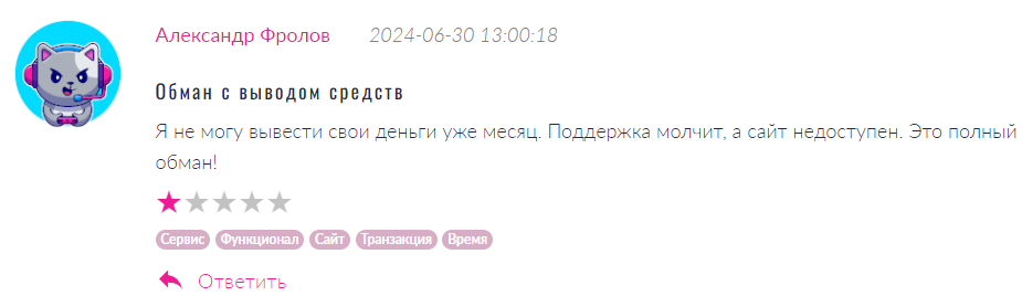 Berman Investments 1 скрин