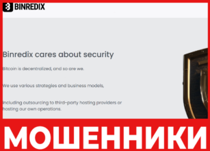 Binredix лицевая сторона скрин