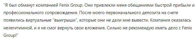 Fenix Group 1 скрин