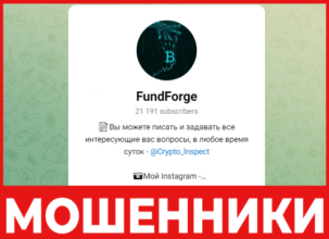 FundForge лицевая сторона скрин