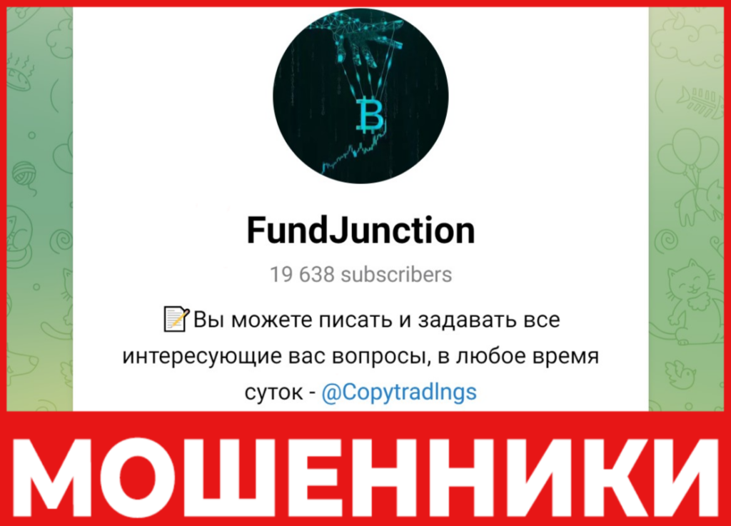 FundJunction лицевая сторона скрин