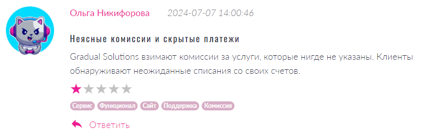 Gradual Solutions Inc Pte 2 скрин