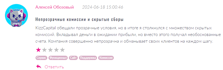 KizzCapital 2 скрин