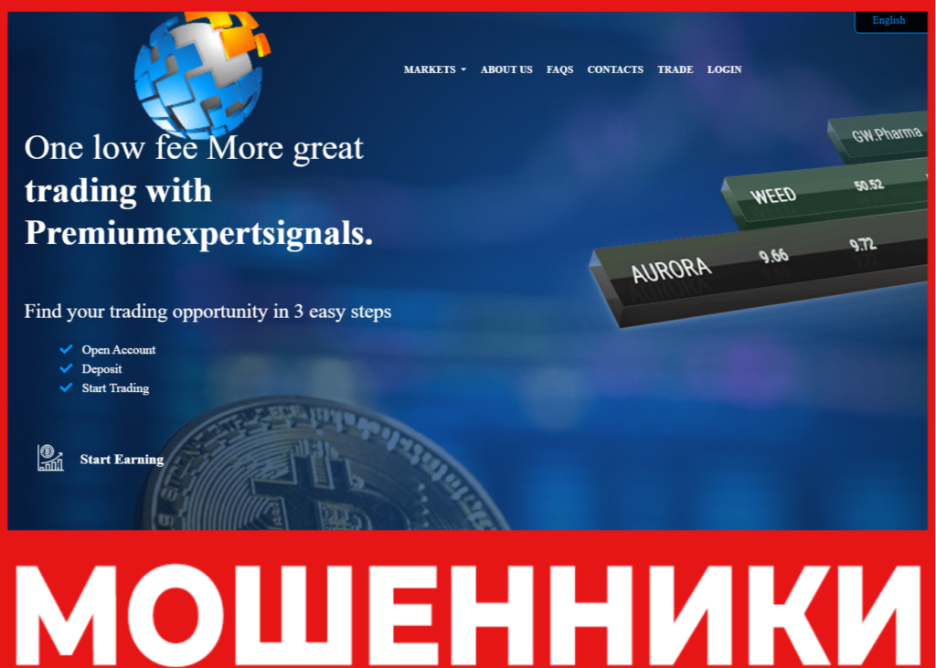 Premium Expert Signals лицевая сторона скрин