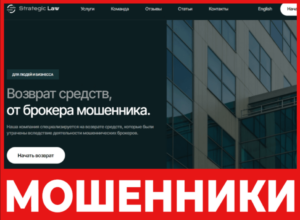 Strategic Law лицевая сторона скрин