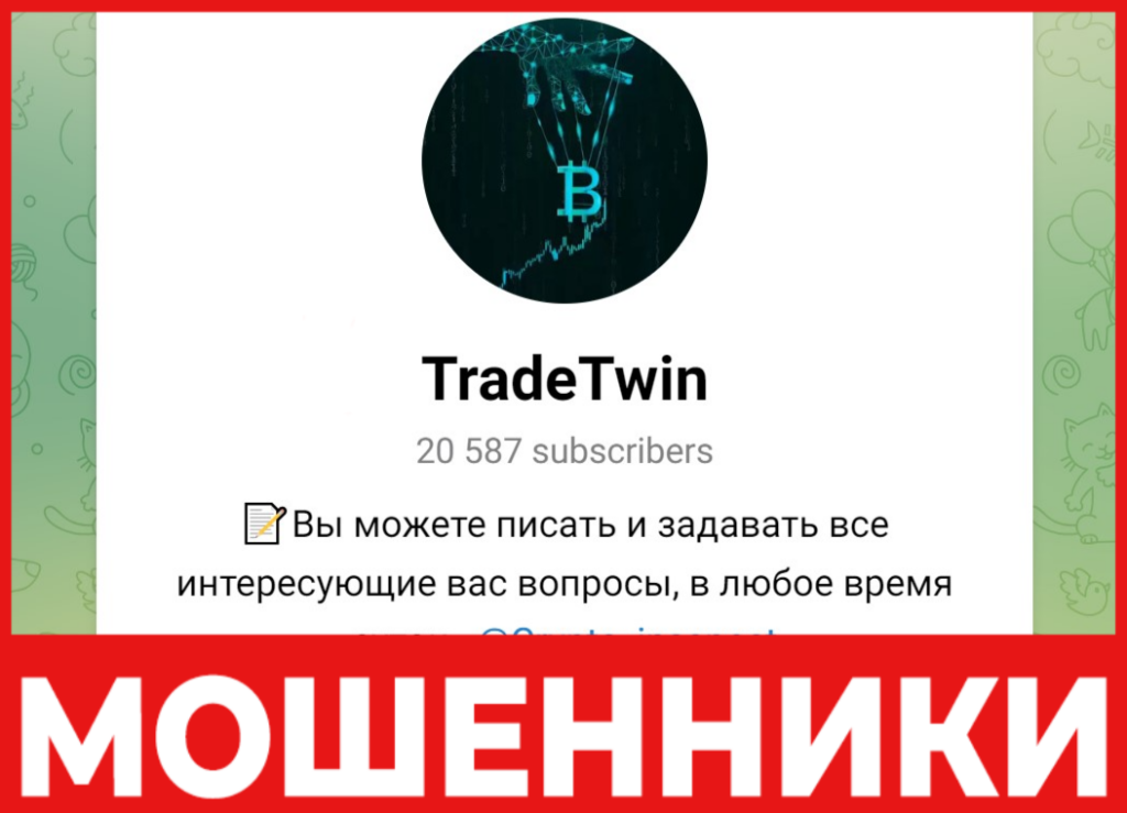 TradeTwin лицевая сторона скрин