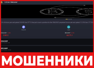 CclCoin лицевая сторона скрин