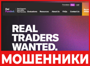 DeiFunded лицевая сторона скрин