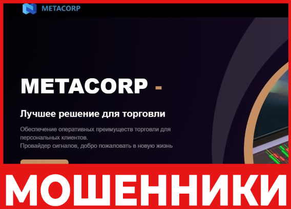 MetaCorp лицевая сторона скрин