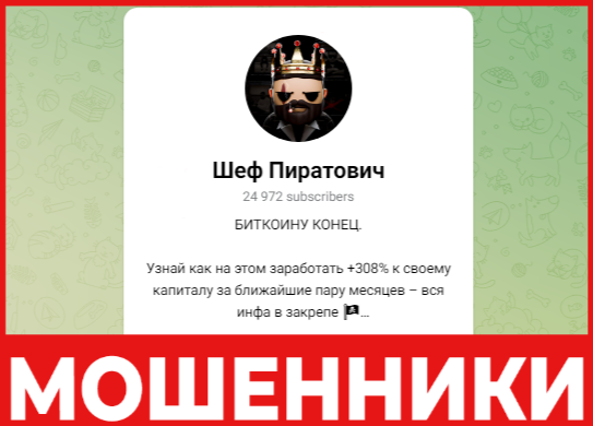 Шеф Пиратович лицевая сторона скрин