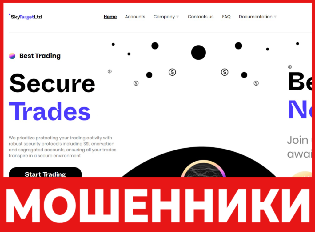 SkyTargetLtd лицевая сторона скрин