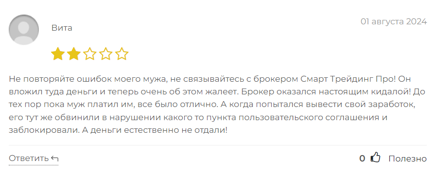 Smart Trading Pro_1м скрин