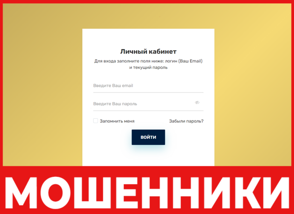 TRADE CYBER INVEST лицевая сторона скрин