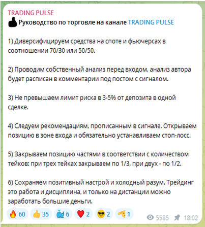 TRADING PULSE_1 скрин