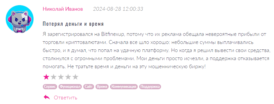 Bitfinexup 1 скрин