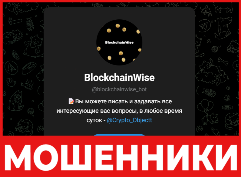 BlockchainWise лицевая сторона скрин
