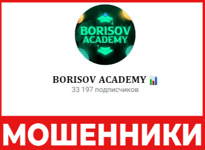 Borisov Academy лицевая сторона скрин