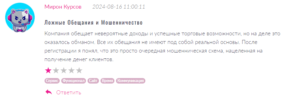 Central Markets Invest 1 скрин