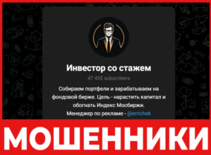 Инвестор со стажем лицевая сторона скрин