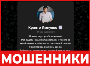 Крипто Импульс лицевая сторона скрин