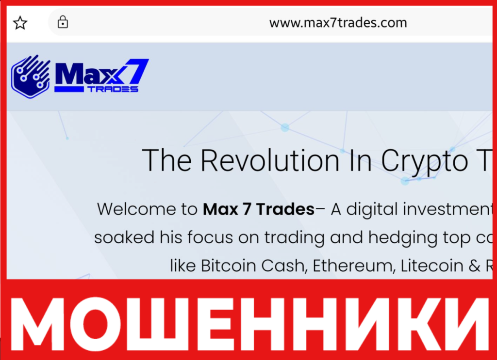 Max 7 Trades лицевая сторона скрин