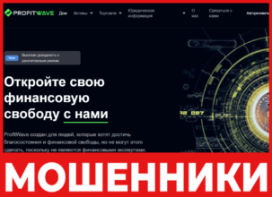 Profitwave лицевая сторона скрин