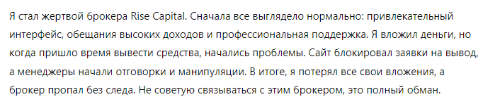 Rise Capital 1 скрин