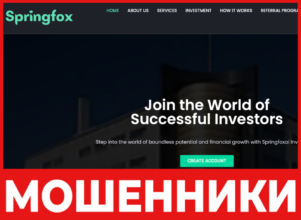 Springfox лицевая сторона скрин