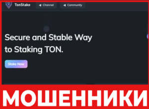 TonStake лицевая сторона скрин