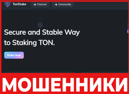 TonStake лицевая сторона скрин