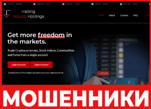 Tradingvelocityholdings лицевая сторона скрин