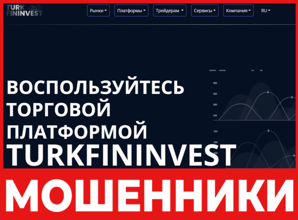 TurkFinInvest лицевая сторона скрин