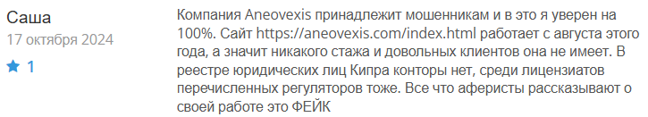 Aneovexis 1 скрин