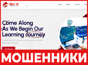 Bull Fx Capitals лицевая сторона скрин