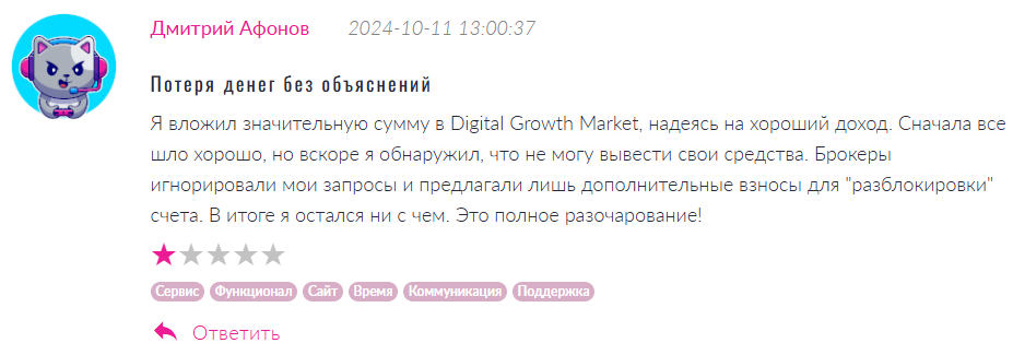 Digital Growth Market 1 скрин